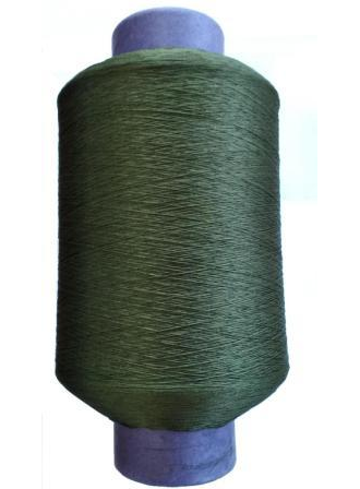 Нить полиэфирная (ПСН), 33,4 ТЕКС - 300Д/96Ф  (ОЛИВА-ЦВЕТ № 158) - Индия
