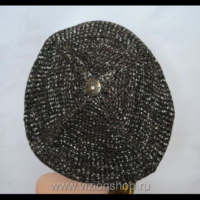 Берет черный летний Vizio Италия 4633