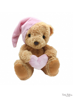 Мягкая игрушка "Медвежонок в розовом колпачке"