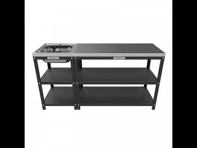 Стол разделочный с мойкой 500