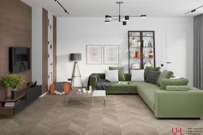 SPC ламинат Damy Floor Chevron Palais Royal / Пале-Рояль DF02-Ch
