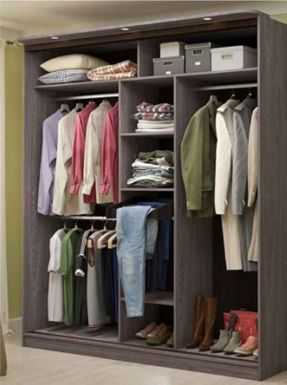  Шкафы-купе наполнение с подсветкой 