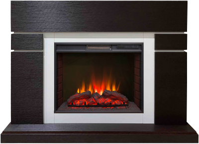 Электрокамин Лондон BL-WT с очагом Sparta 25.5 LED