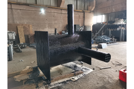 Металлические колодцы водоотведения