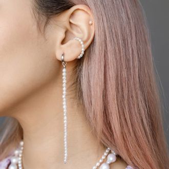 Моносерьга из жемчуга