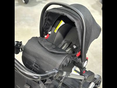 Детская коляска 3 в 1 Luxmom 558 Черный