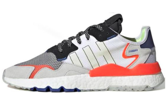 Adidas Originals Nite Jogger Gray (Серые с оранжевым)