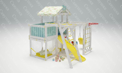 ИГРОВОЙ КОМПЛЕКС - КРОВАТЬ САВУШКА BABY - 5