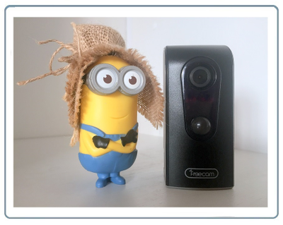 FreeCam, Всепогодная беспроводная WiFi видеокамера на аккумуляторе (до 90 дней) с DVR, HD 960p (камуфляж) (Clever Dog)