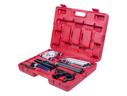 Съемник подшипников гидравлический, 10 т, 75-100 мм, 21 предмет МАСТАК 104-19010C