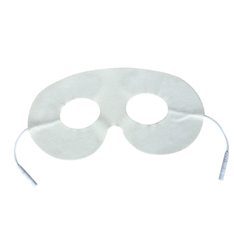 Микротоковая токопроводящая маска-очки-электрод для лица