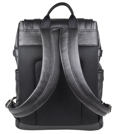 Кожаный рюкзак Volturno NEW Premium black (арт. 3004-61)