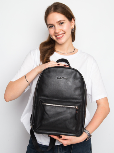 Женский кожаный рюкзак Albiate black (арт. 3103-01)