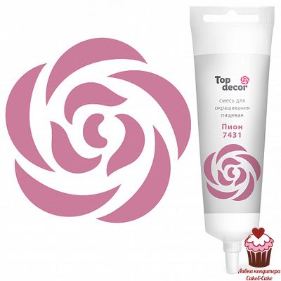 Краситель гелевый жидкий Пион, 100 гр