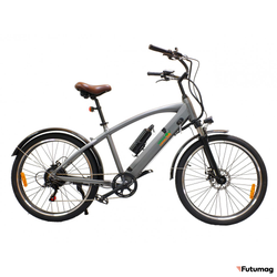 Электровелосипед GreenCamel Санта (R26 500W 48V 10Ah) серый