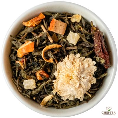 Зеленый чай Поцелуй Гейши 200г