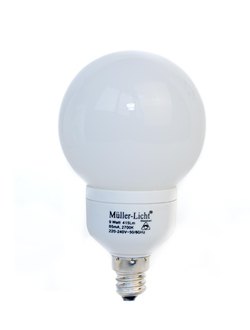 Энергосберегающая лампа Muller Licht Mini Globe 9w 827 E14 Dimmbar