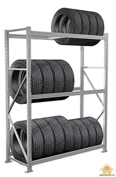 Металлический стеллаж для гаража 200х120х60-3