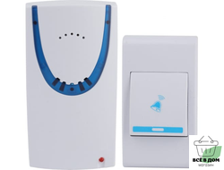 ЭРА Звонок беспроводной А03 100м 32 мелодии с кнопкой инд. 6797