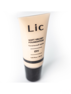 Lic Крем тональный мини-версия Soft Velvet Foundation Mini version тон 01Y 10 мл