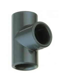 Тройник 90 град. клей-клей д.110 (КНР)