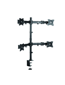 Настольный кронштейн для четырёх мониторов iTECHmount MBS-22F