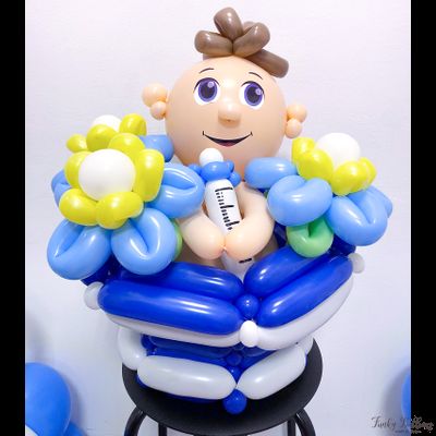 Фигура из шаров "Пупсик"