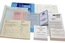 Печать листовок, бланков, книг учета