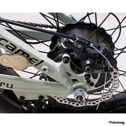 Электровелосипед GreenCamel Форвард 2X (R20FAT 500W 48V10Ah) 7скор, 2х-подвес белый