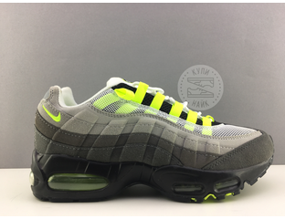 Nike air max 95 grey yellow sales