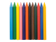 Восковые мелки ЛУЧ "Zoo", 12 цветов, шестигранные, картонная упаковка с европодвесом, 12С865-08