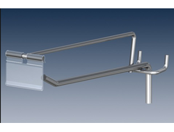 DQ005 Крючки с ценником для перфорированных панелей 250 мм ?5