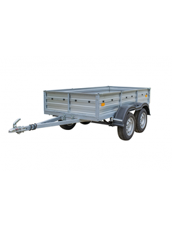 Прицеп двухосный РУСИЧ 253Д / 2440 х 1220 мм / 750 кг / оцинкованный
