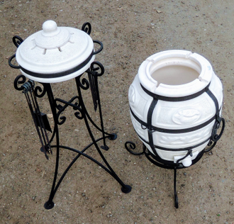 Стойка под крышку тандыра фигурная