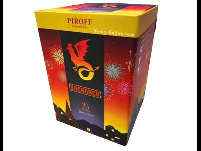 Батарея салютов ВАСИЛИСК БСП1202510 PIROFF | Neva-Salut.com