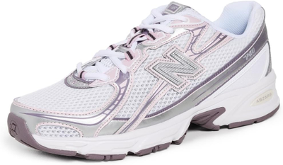 New balance 740 pink silver