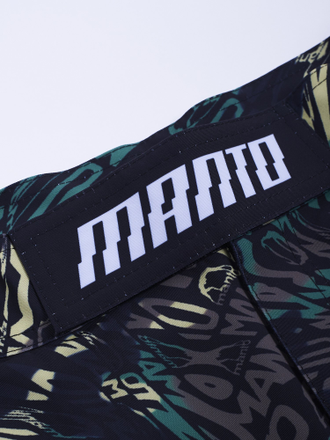 Купить Шорты MANTO fight shorts ORGANIC CAMO для грепплинга и ММА с оригинальным дизайном