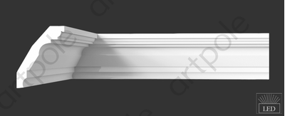 Карниз гладкий SKT50