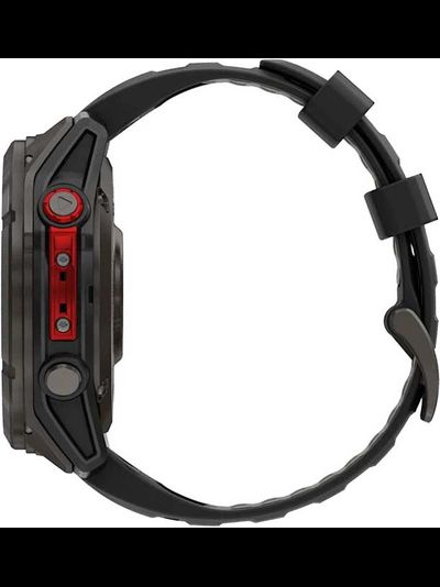 Часы Garmin Fenix 8 Pro — 51 мм MicroLED Sapphire Carbon Gray DLC Titanium Black / Pebble Gray