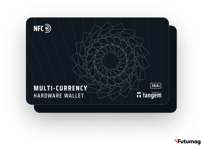 Криптовалютный кошелек Tangem Wallet набор из 2 карт