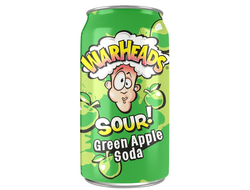 Газированный напиток WarHeads Green Apple