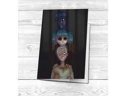 Обложка на паспорт Sally Face, Салли Фейс №22