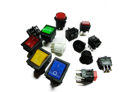 Тумблеры, кнопки