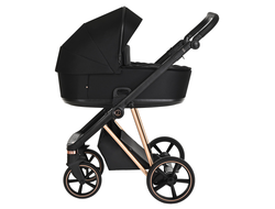 Коляска 3в1 Roan Sol Lux Choco/Rose Gold (руч.Коричневый)