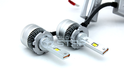 Светодиодные лампы D2H Aozoom New 2022 для линз D1S D2S D3S D4S, 35w 9-16v (комплект, 2шт)