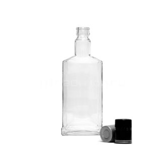 Бутылка под дозатор Штоф 0,5  (колпачок гуала 47 мм)