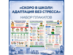 Плакаты для первоклассника: адаптация к школе, режим дня, сборы, советы родителям