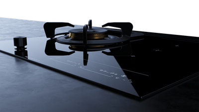 Газовая варочная панель с индукцией Kuppersbusch KIG 6850.0 SR-E5