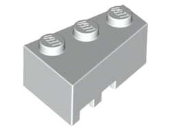 Wedge 3 x 2  Right, White (6564 / 4526928 / 656401)