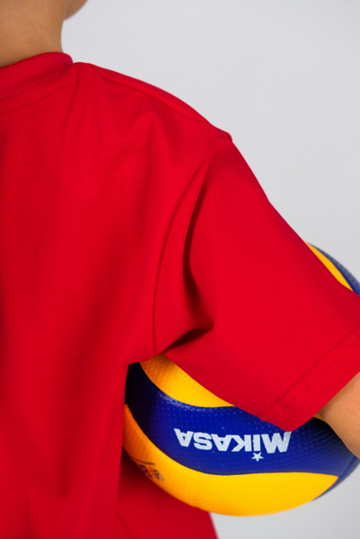 ТРЕНИРОВОЧНЫЙ КОСТЮМ VOLLEYLIFE КРАСНЫЙ детский (120-150 см)